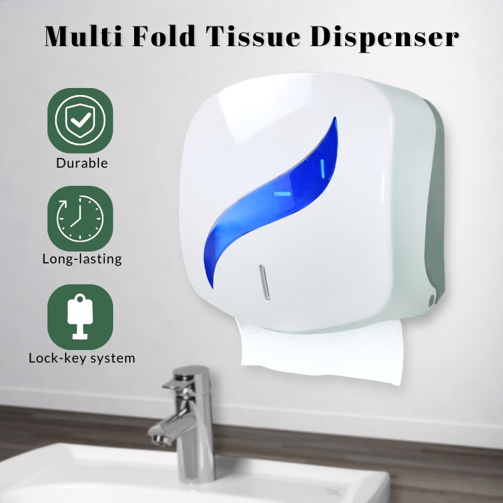 Sleek Hand Towel Dispenser SL1220 Tissue Paper Towel Dispenser Wall