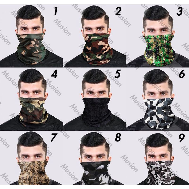 MILITARY CAMOUFLAGE HEAD SCARF | Shopee Malaysia