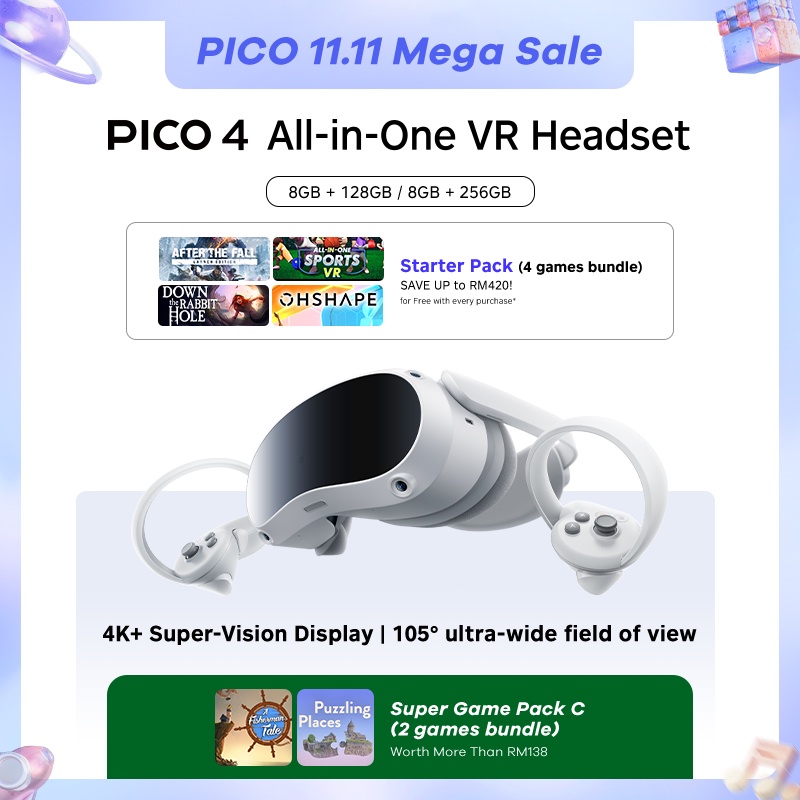 再入荷/予約販売! オールインワン型VRヘッドセット 256GB PICO4 256G