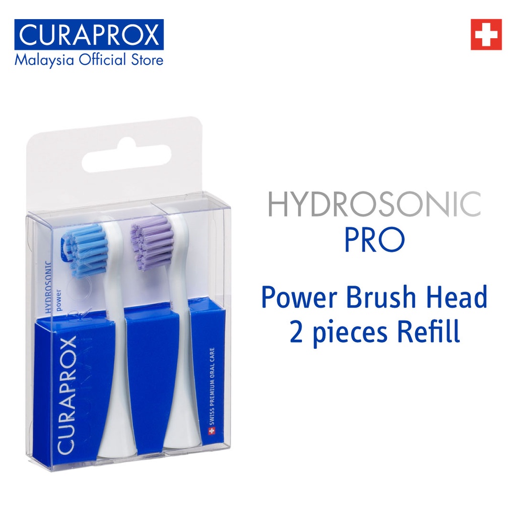 CURAPROX Hydrosonic Pro Power Brush Head Refills (2 Pcs) Shopee Malaysia