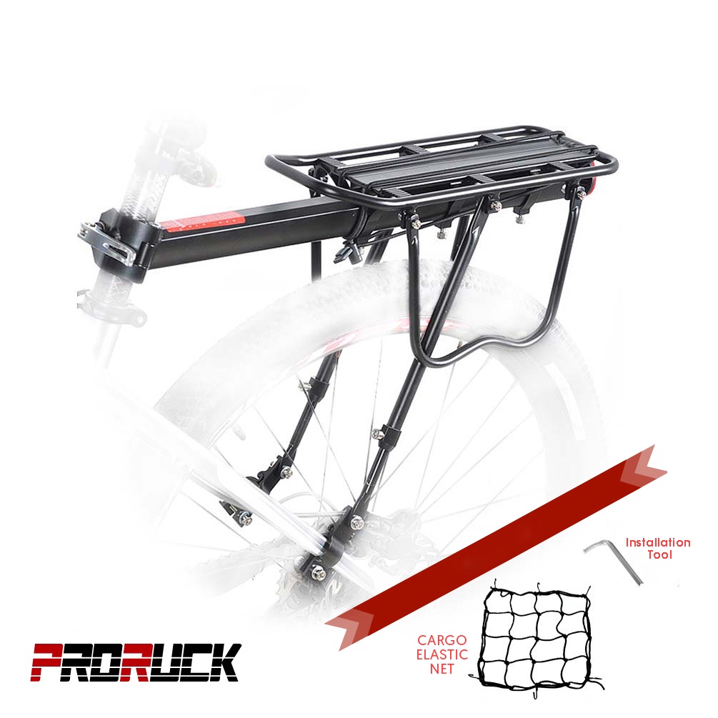 Bike Rear Rack Bicycle Carrier Rack Aluminum Mountain Bike MTB Road ...