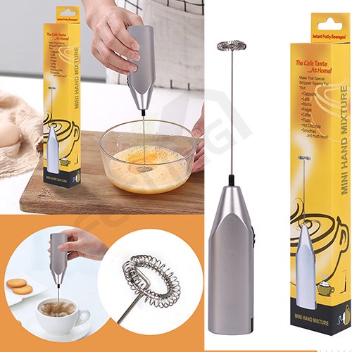 FEELING️‍Milk Frother Electric Stand Mixer,Electric Whisk Mixer Stirrer,Chocolate Milk Foamer Coffee Maker Hand Mixer Cappuccino Ground Foam Blender Egg Beater