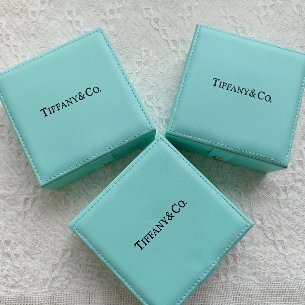 Available In Stock! Tiffany Jewelry Storage Box Of The Same Style The New Online Celebrity Must Be Small And Portable Jewelry Storage Box