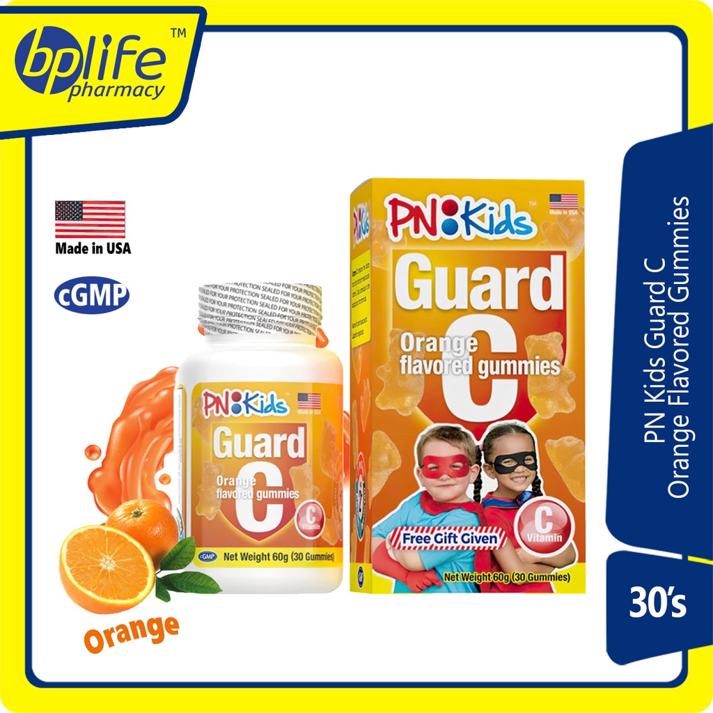 PN Kids Guard C Orange Flavored Gummies 30s Shopee Malaysia