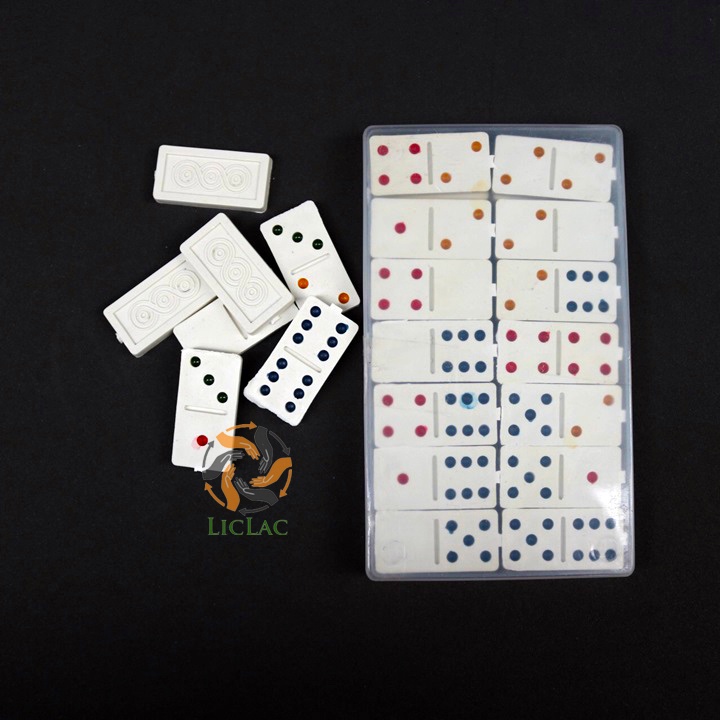 Must Purpose Domino Vietnamese Flag Toy Set Is Made Of Various PP Material Cheap Boardgame LICLAC - Image 5