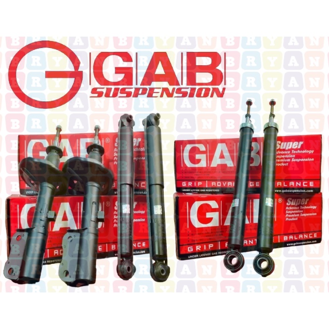 GAB SUPER PREMIUM SHOCK ABSORBER NISSAN SENTRA N16 SERENA C24 C26 C27 TEANA J32 L33 VAN NV200