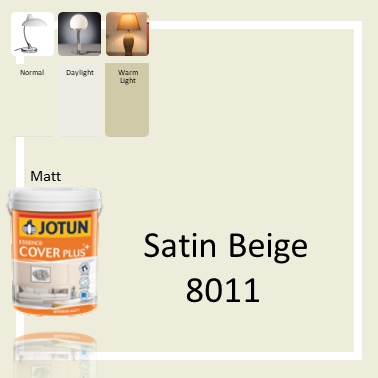 Jotun Paint 1L Essence Cover Plus Matt - 8011 Satin Beige / wall paint ...