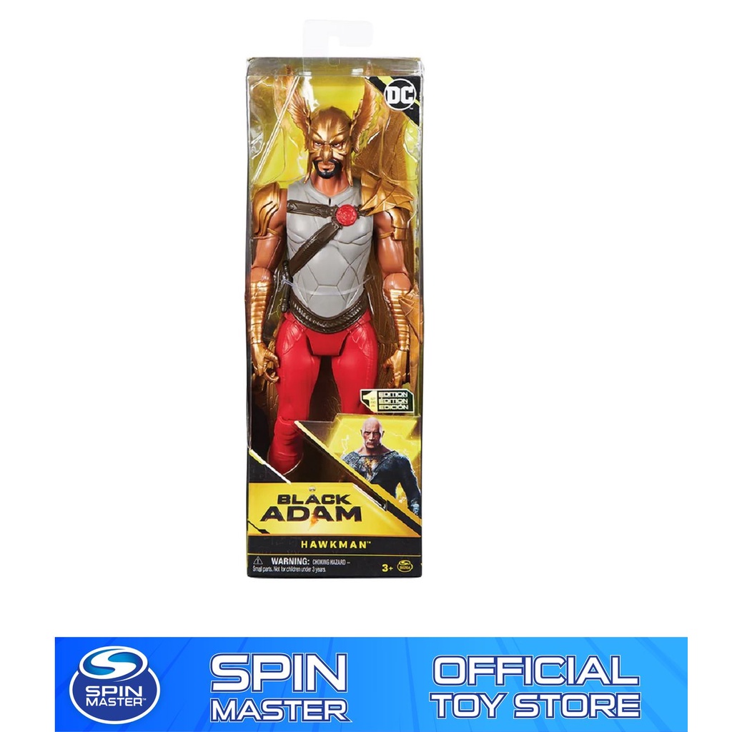 [Original] Black Adam 12-Inch Action Figure - Hawkman Toys for Kids Boys Girls