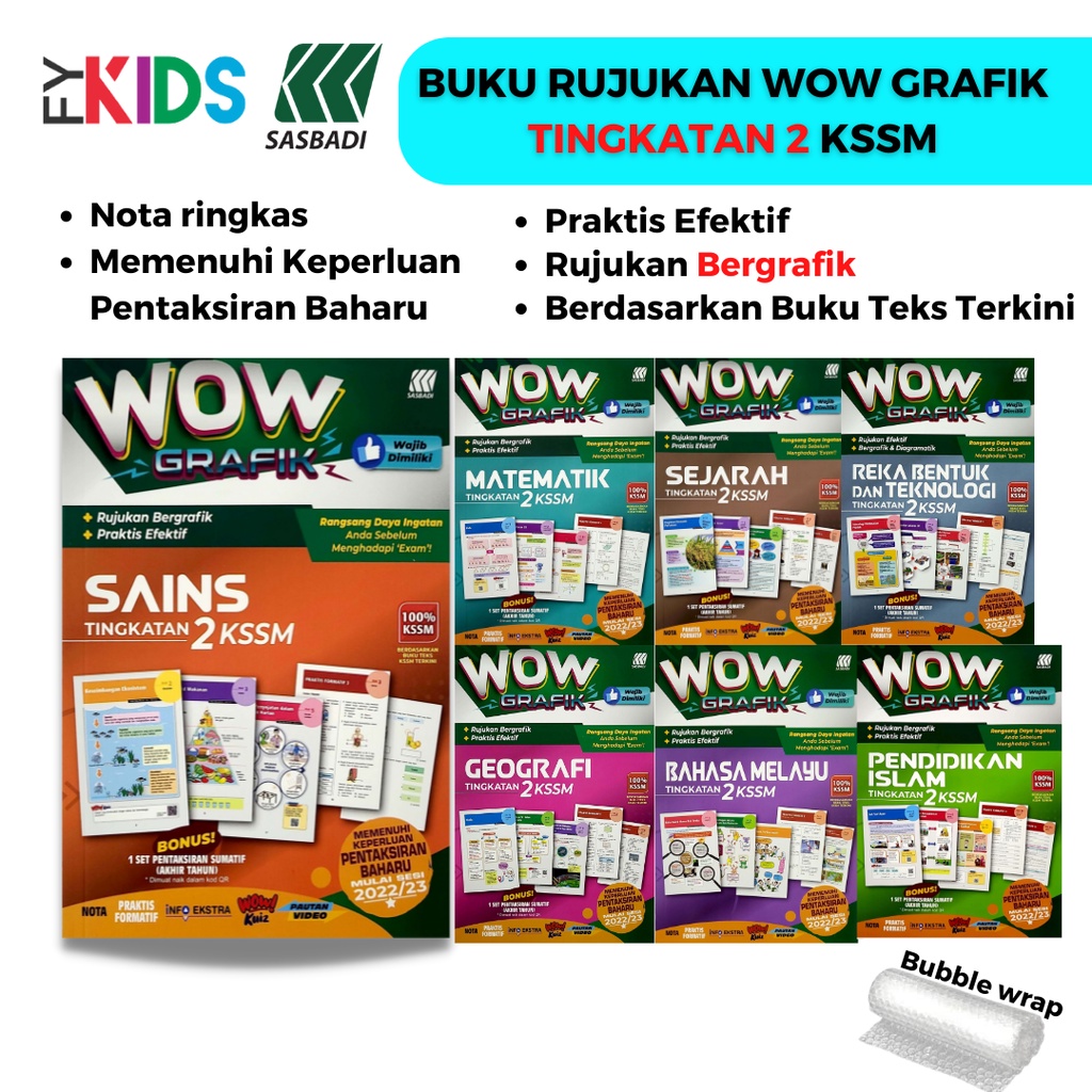 Buku Buku Rujukan Wow Grafik Tingkatan 2 Kssm Buku Rujukan Tingkatan 2