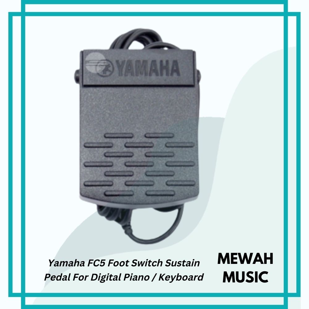 Yamaha FC5 Foot Switch Sustain Pedal For Digital Piano / Keyboard