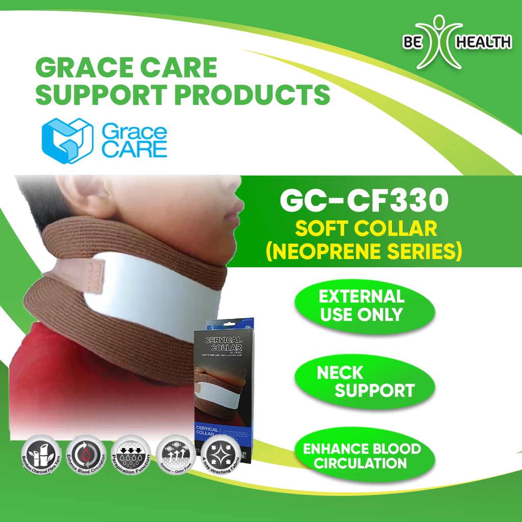 Grace Care Nano Tech Cervical Collar / Kolar Serviks Teknologi Nano (GC-CF330)