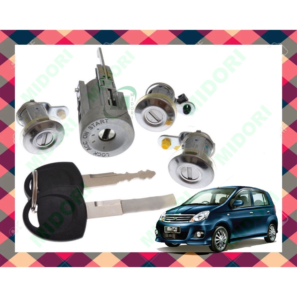 Perodua Viva Key Lock Set Shopee Malaysia