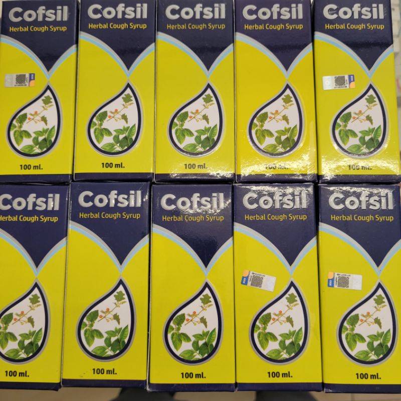 Cofsil Herbal Cough Syrup 100ml x 10bottles (Rm7.5 x 10= RM75) Shopee