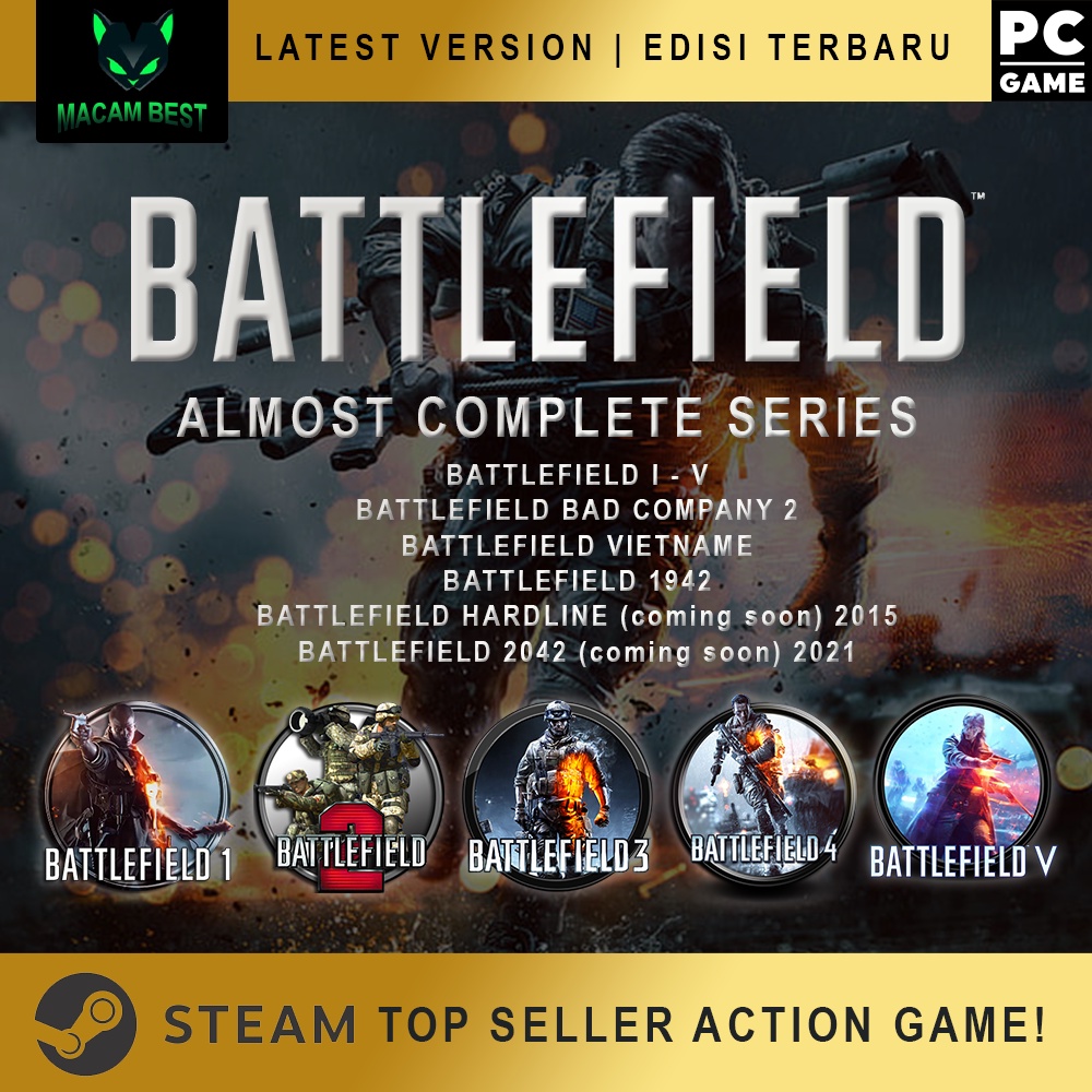 BATTLEFIELD I - V SERIES [PC DIGITAL DOWNLOAD] [OFFLINE] | Shopee Malaysia