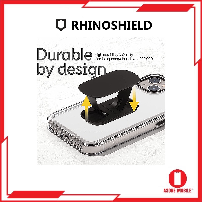 RhinoShield GRIPMAX / GRIPMINI (Adhesive) Grip and Stand Magsafe for iPhone  and Cases Smartphone Accessory Black | Shopee Malaysia