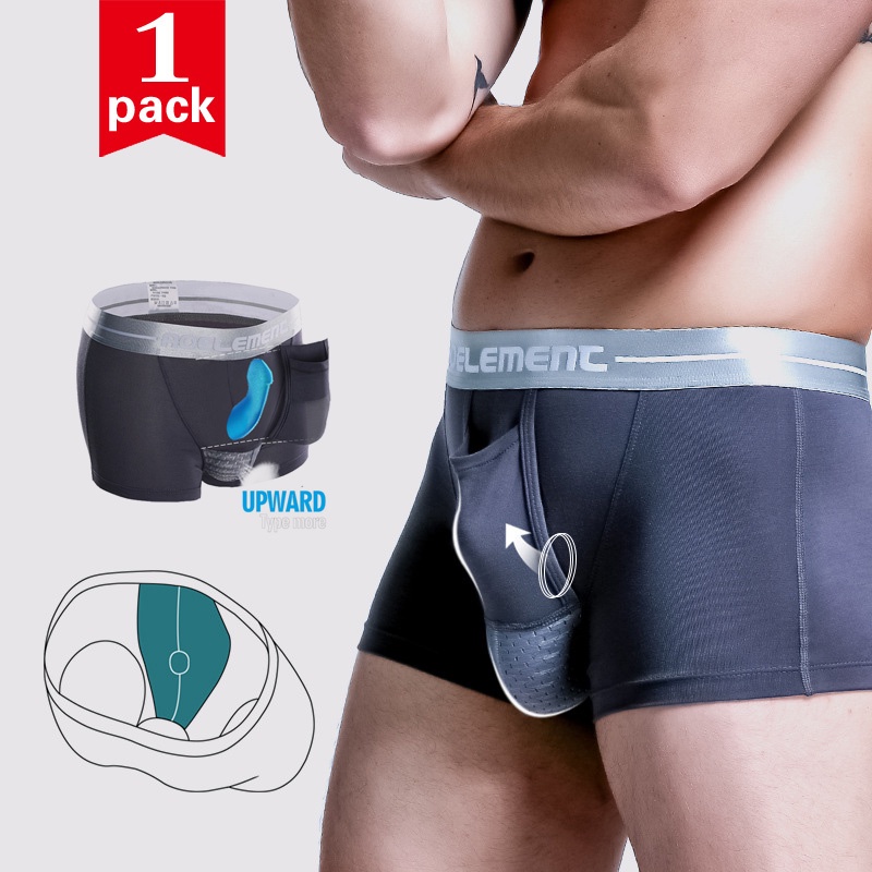 Men Modal u Convex Design Inner Separation Scrotum Support Healthy