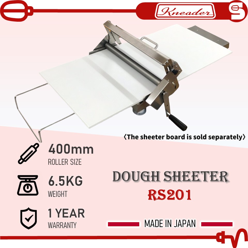 KNEADER Dough Sheeter RS201 Made in Japan Manual Operation Durable