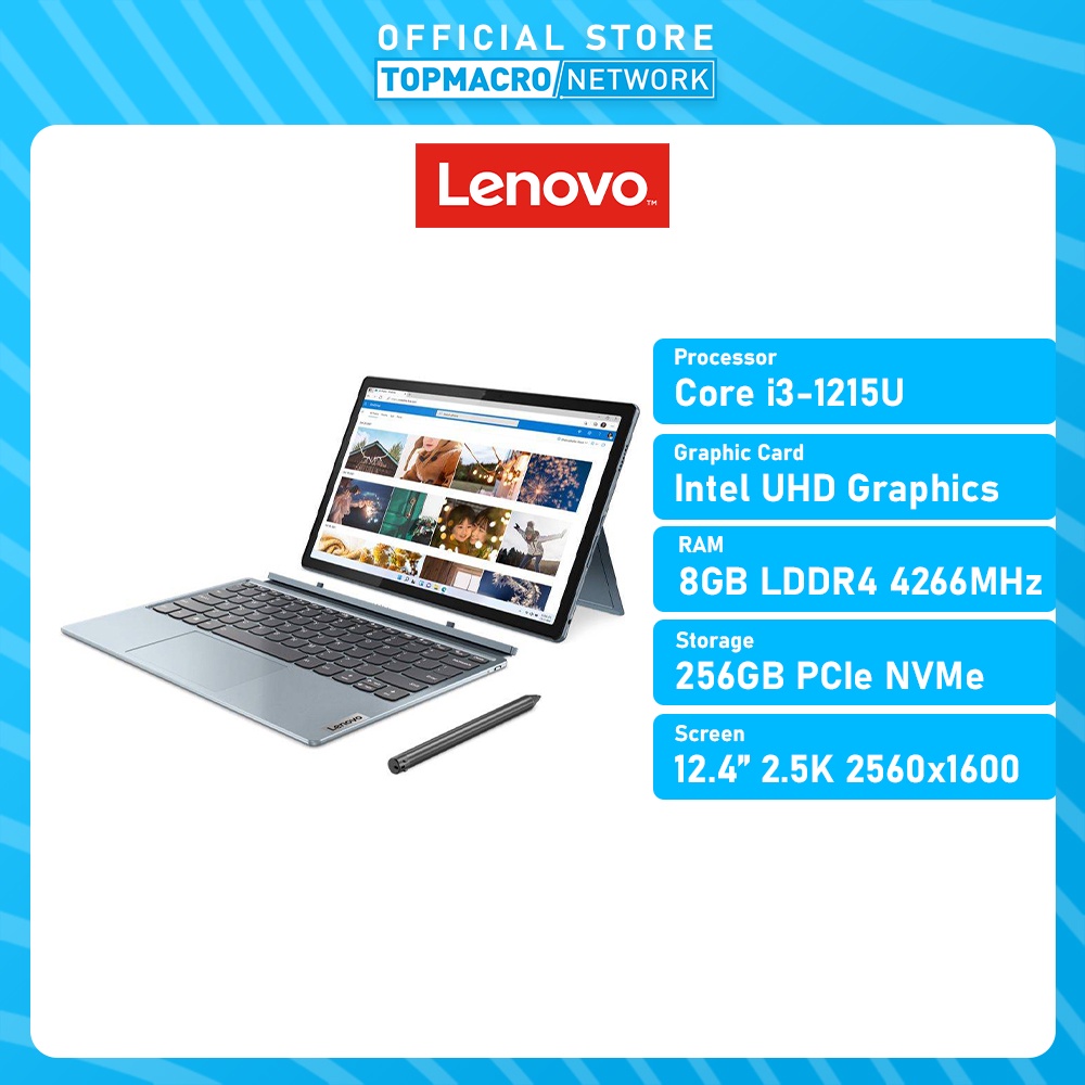 LENOVO DUET 5 12IAU7 (2DMJ) 2IN1 LAPTOP (i31215U, UHD Graphics, 8GB