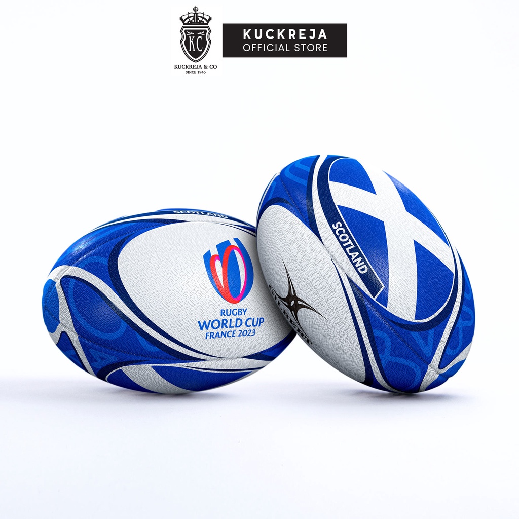 Gilbert RWC 2023 Flag Rugby Ball – Scotland