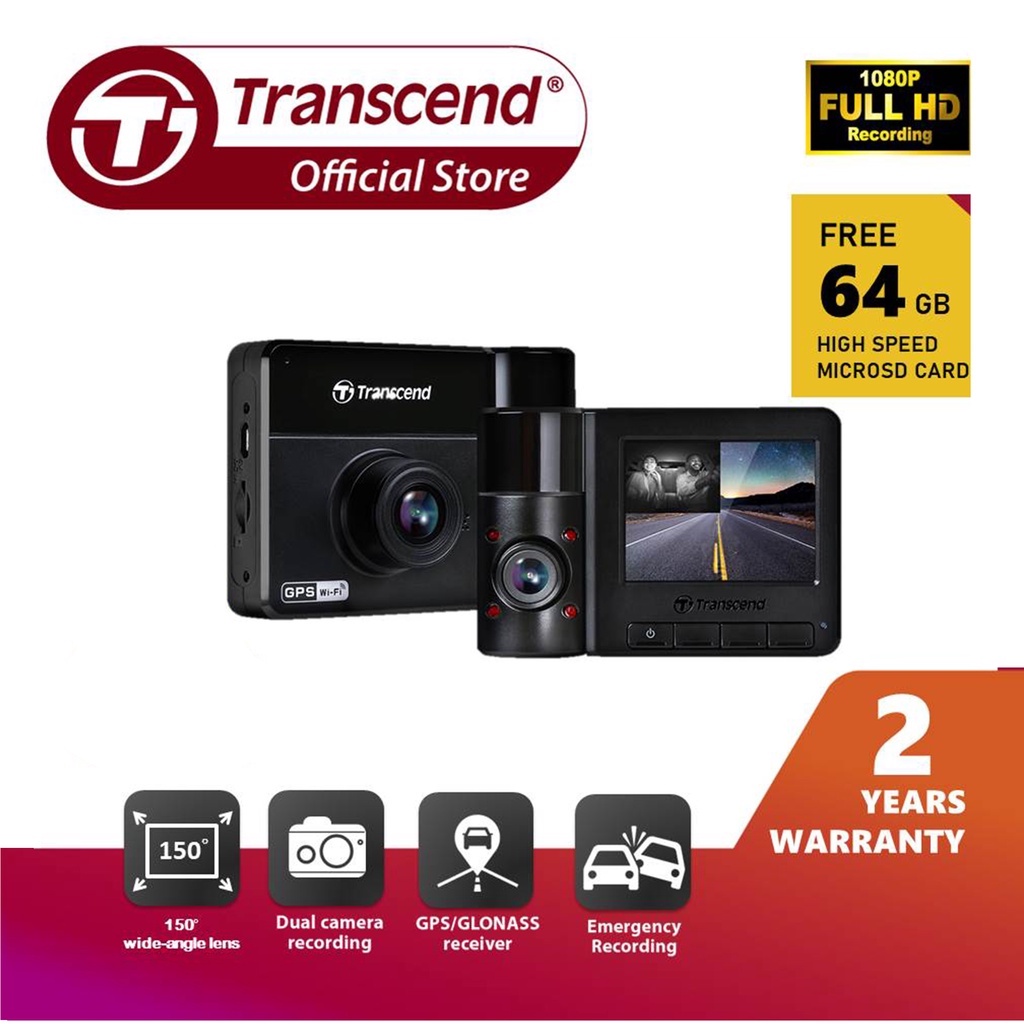 transcend dp550 dashcam