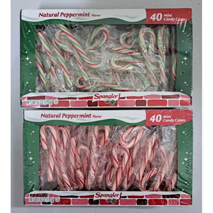 Spangler Mini Peppermint Candy Canes Shopee Malaysia