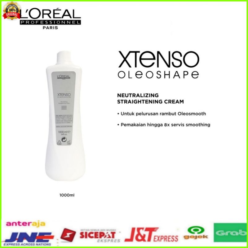 Loreal Xtenso Oleoshape Nutralizer Straightening Cream 1000 ml Shopee