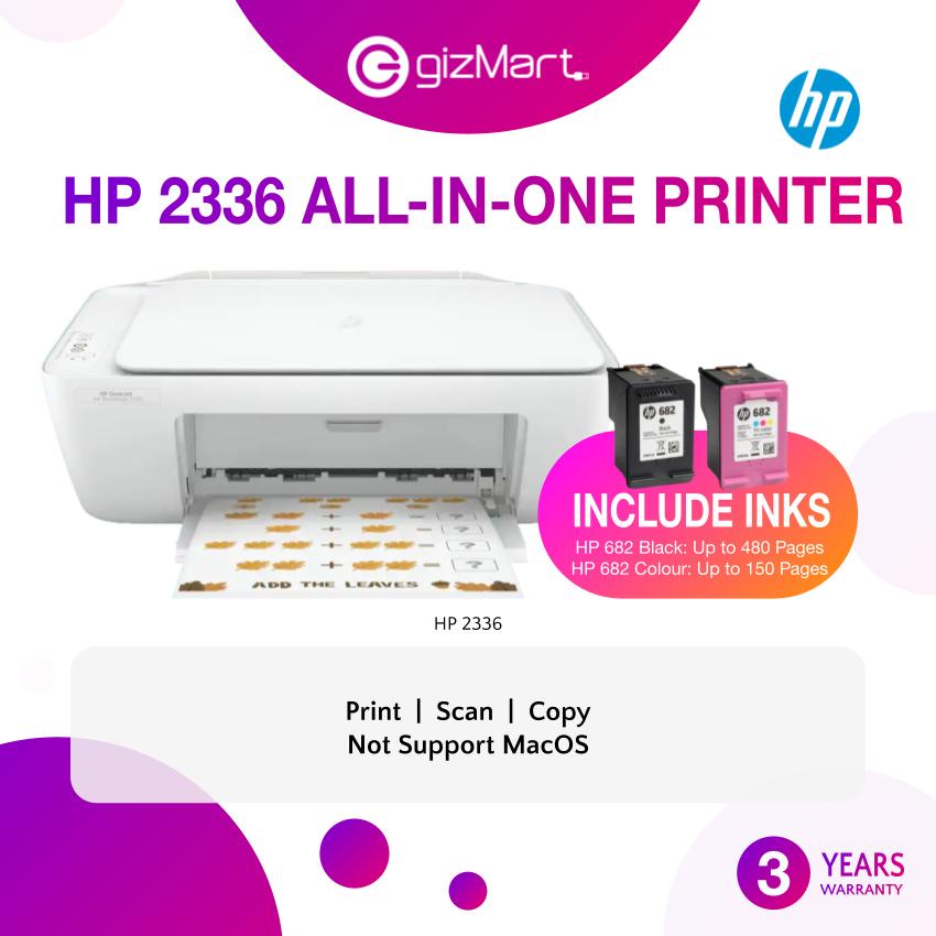 HP 2336 DeskJet Ink Advantage All In One Printer - Print / Scan / Copy ...