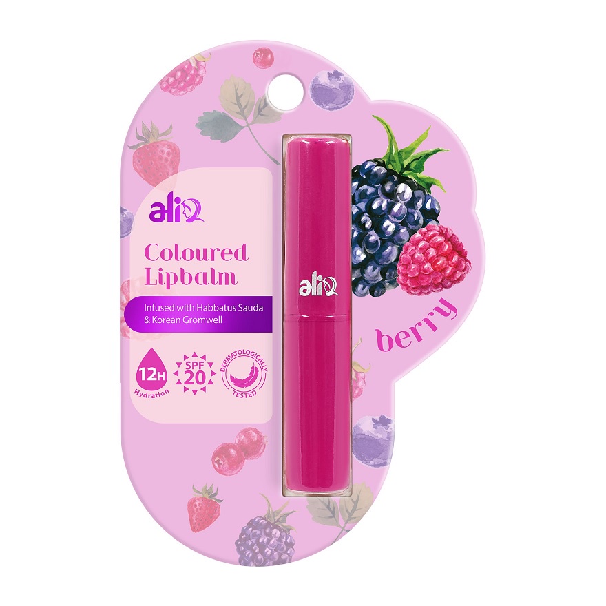 ALIA Colour Lip Balm Berry 1.9G Shopee Malaysia