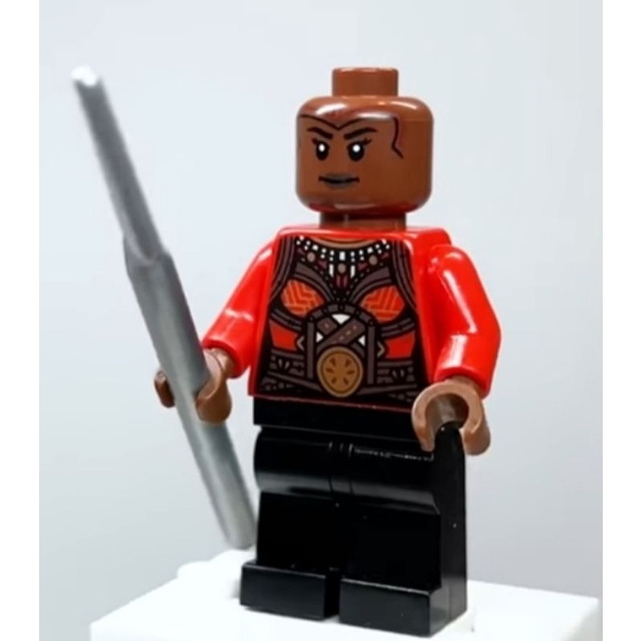 Lego Marvel Black Panther / 76214 / 76247 Okoye Minifigure | Shopee ...