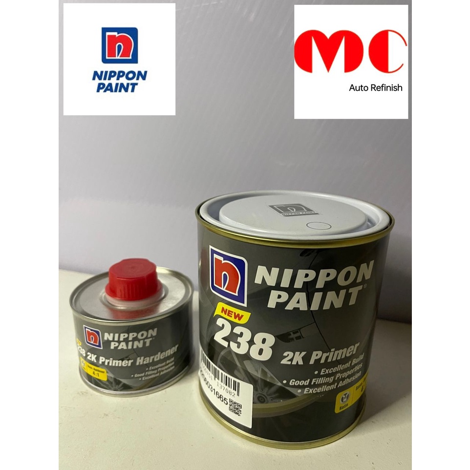 Nippon Paint 238 2K Primer With Hardener Shopee Malaysia