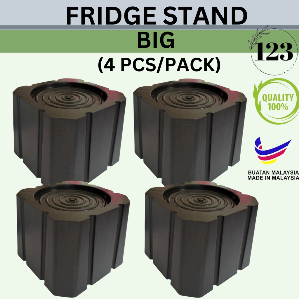 Heavy Duty Fridge Stand [BIG](4pcs/Pack) Washing Machine Stand, Gas