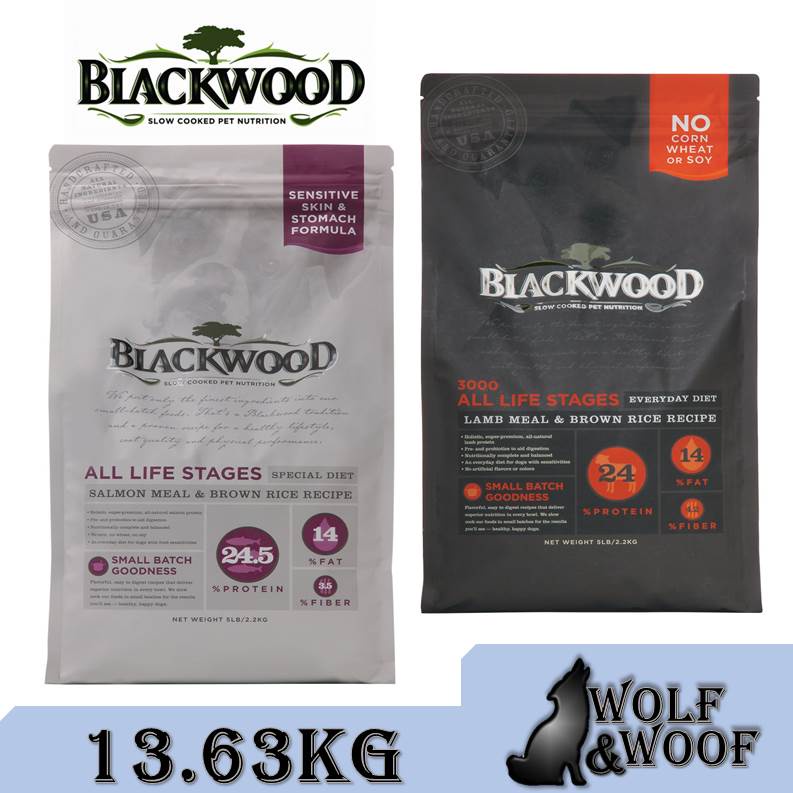 Blackwood Dog Dry Food 13KG / 13.63KG (Blackwood ALL Life Stage Salmon
