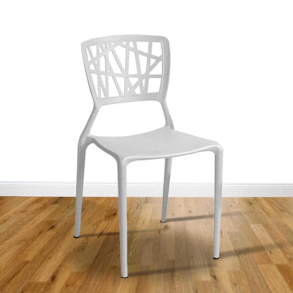 FINSSO: 3V Modern Stackable Dining Plastic Chair / Office Chair / Furniture / Kerusi