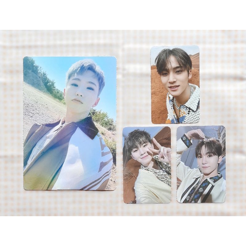 SEVENTEEN Face The Sun Official Fansign POB Photocard PC And Weverse Holo Frame Hoshi Woozi