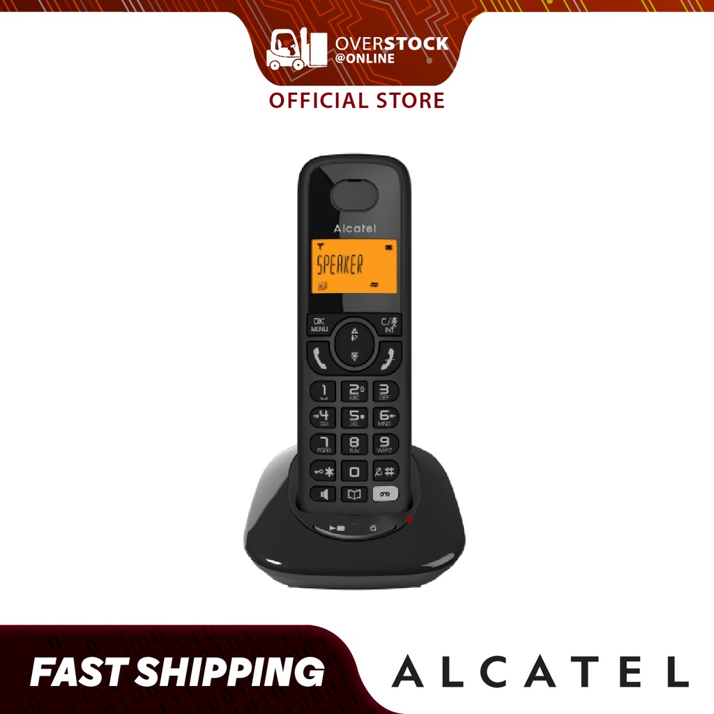 Alcatel Cordless Digital DECT Phone D295 Plus with Speakerphone for TM