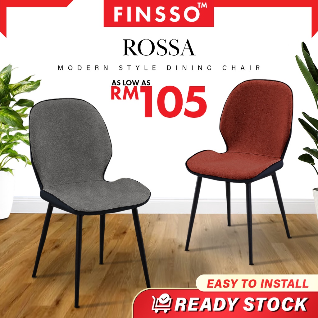 FINSSO : ROSSA Modern Dining Chair Designer Chair