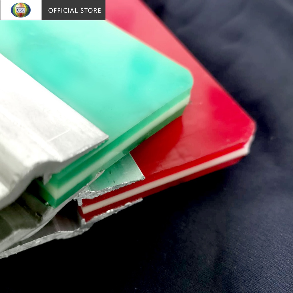 CSC Screen Printing Supply Dual Clamp Aluminum Fimor Serilor Squeegee