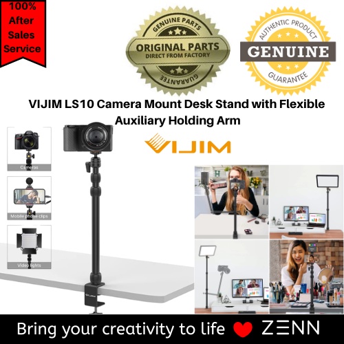 Ulanzi VIJIM LS10 Camera Mount Desk Stand with Flexible Auxiliary