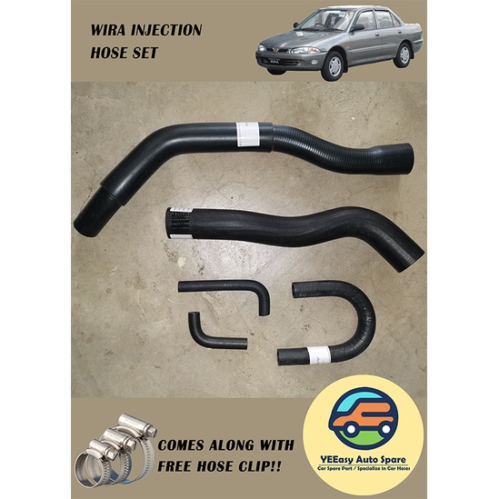 PROTON WIRA INJECTION RADIATOR & BY PASS HOSE SET Shopee Malaysia