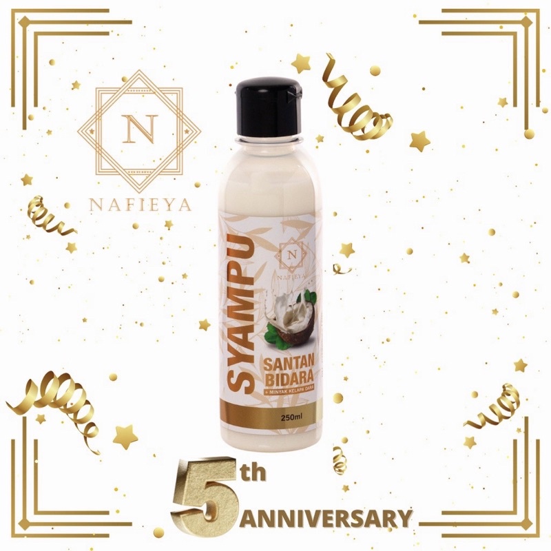 Nafieya Shampoo Santan + Bidara 250ML