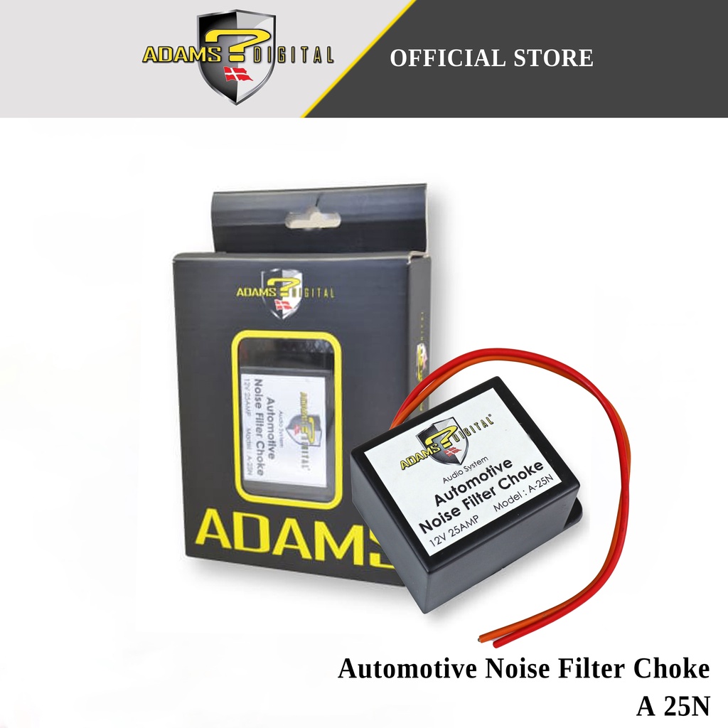 Adams Digital A-25N Automotive Noise Filter Choke (12V 25AMP)