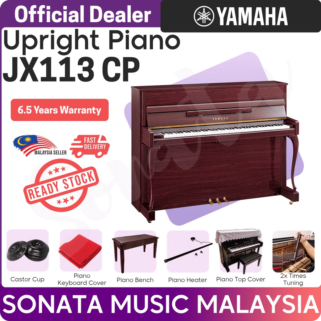 Yamaha Acoustic Upright Piano JX113CP ( JX113 CP / JX 113CP / JX113