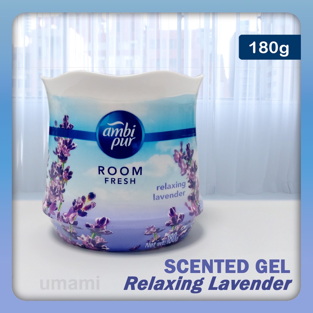 Ambi Pur Room Fresh Relaxing Lavender Gel (180g) Shopee Malaysia