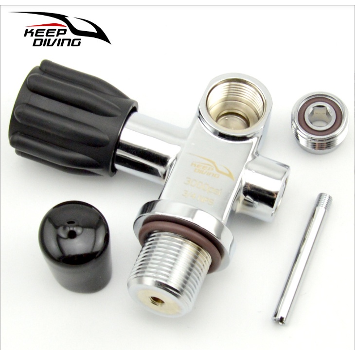 Scuba Diving Tank Valve PCP Paintball Din Cylinder Valves for