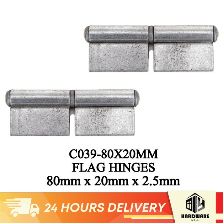 [10Pcs] Metal Flag Hinges Steel Welding Door Gate Hinge Flag Grill
