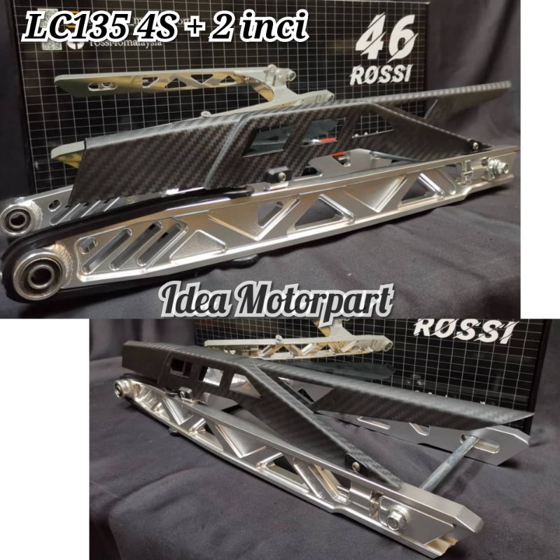 Y15ZR Y16 LC135 V1V8 KING DRAG CNC SWING ARM ROSSI 46 SWING ARM CNC