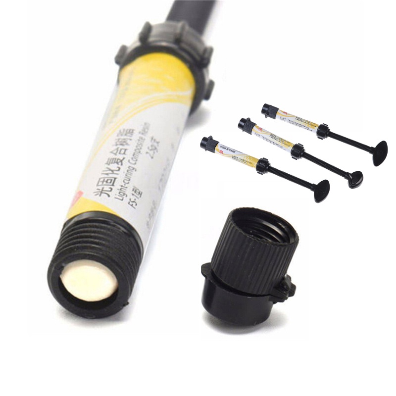 Universal Dental Syringe Composite Curing Light Resin Dental Materials