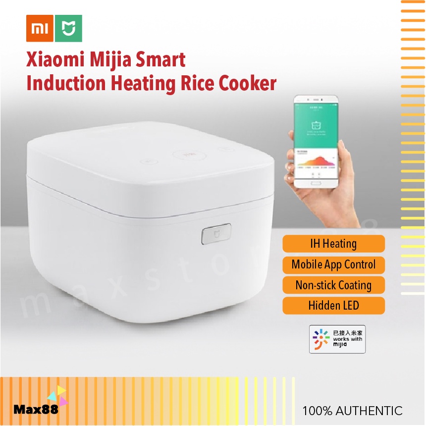 Xiaomi Mijia Smart Induction Heating IH Rice Cooker 3L / 4L Shopee