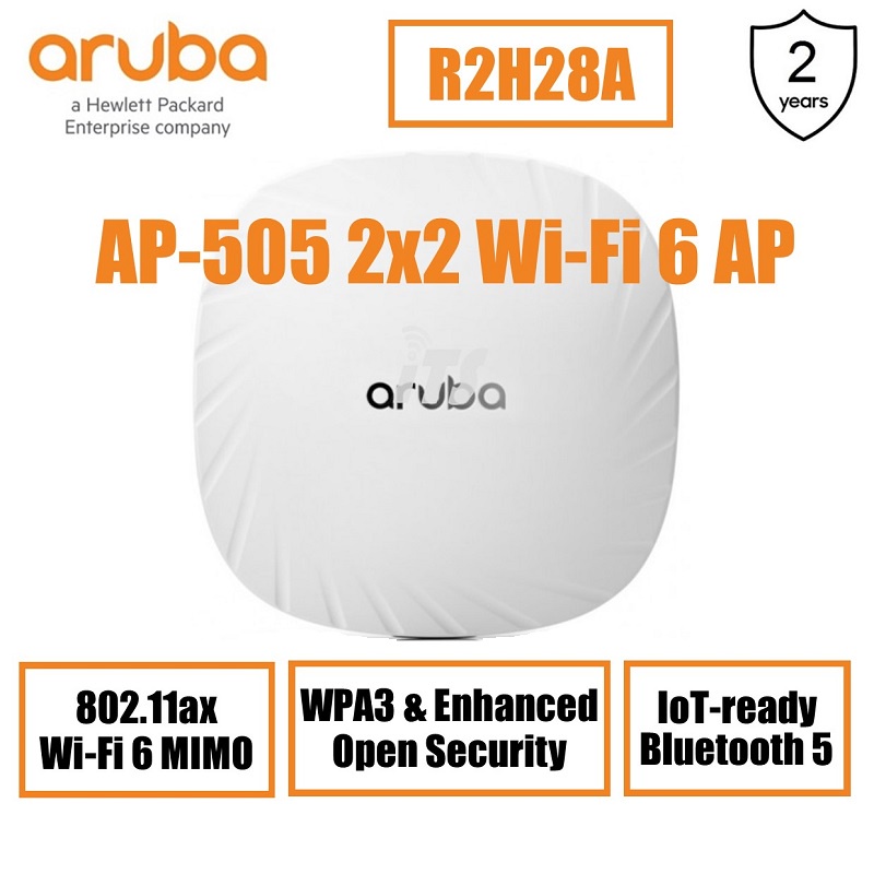 Aruba AP-505 (RW) Wi-Fi 6 Unified Access Point (R2H28A) | Shopee Malaysia