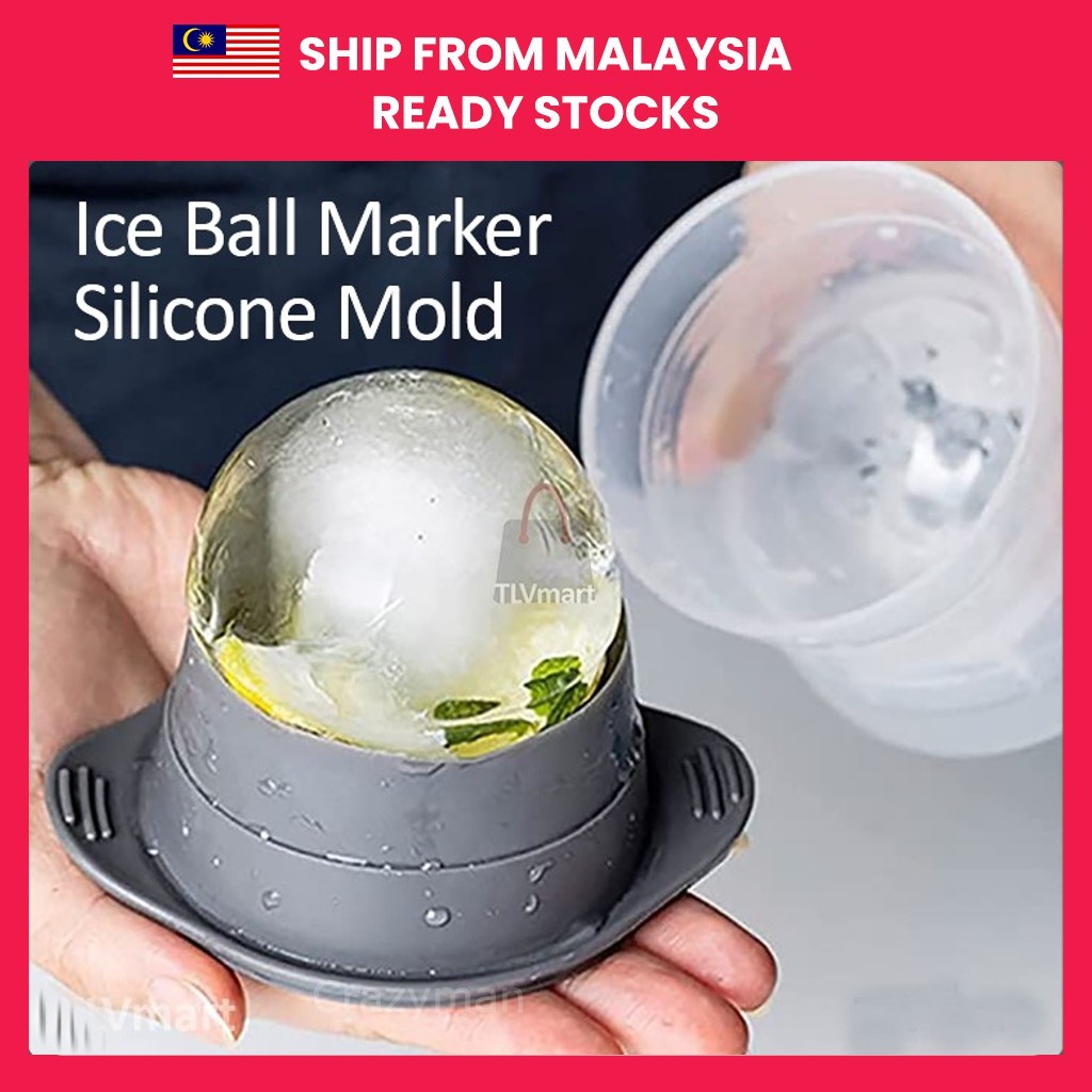 Whisky Ice Ball Marker Ice Cube Mold Ice Ball Marker Silicone Mold